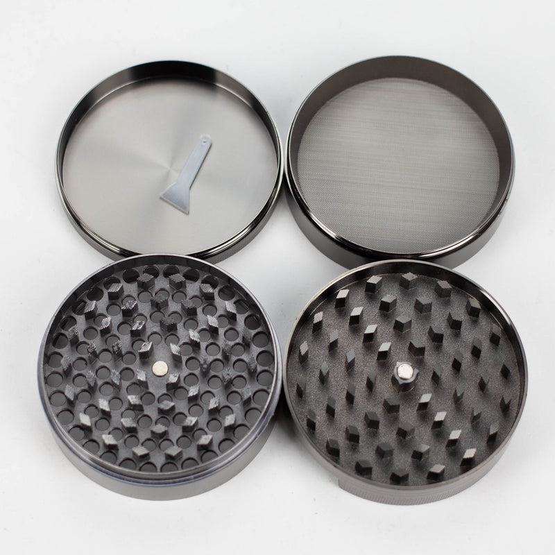 O Fortune | 74mm 4 parts metal herb grinder [G092]