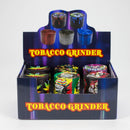 Dia 50mm*37mm Hemp Grinder Box of 12 Display Pack Super Supplys Inc