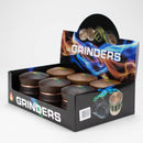 Fortune | Dia 66mmX63mm Four Parts Bamboo & Zinc Box of 6 Display Pack Super Supplys Inc