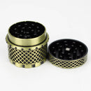 Leaf Design 4 parts Herb Grinder Box of 6 Display Pack Super Supplys Inc