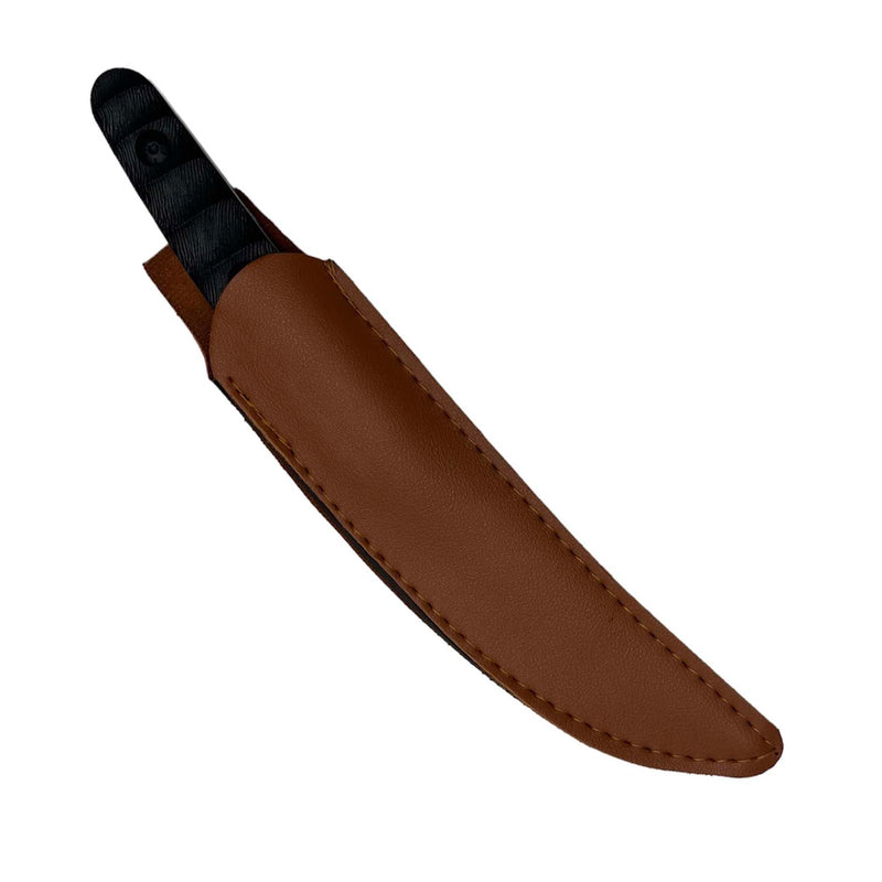 O 9-1/2" Full Tang Fixed Curved Knife