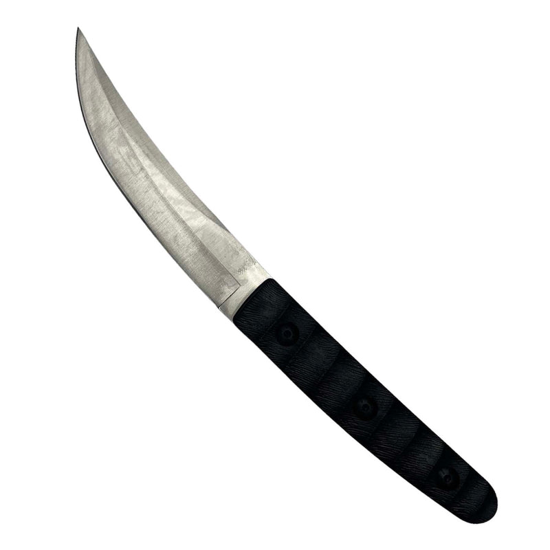 O 9-1/2" Full Tang Fixed Curved Knife