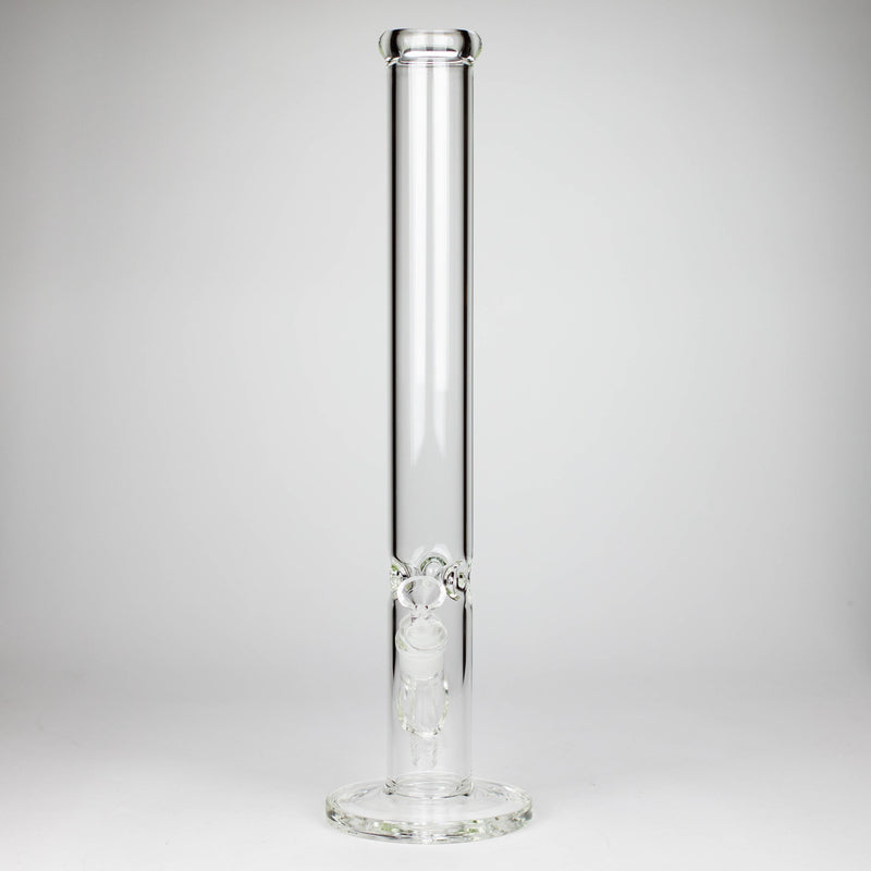 O 18" glass tube water bong [K5-18]