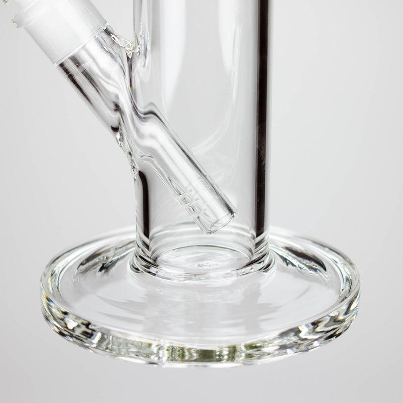 O 18" glass tube water bong [K5-18]