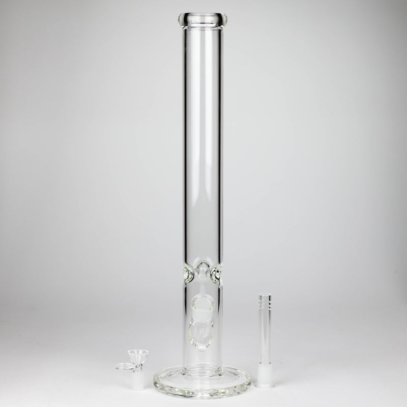 O 16" glass tube water bong [K5-18]