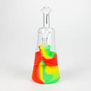Fortune | 6-½" Angled Silicone Detachable Pipe Resin · Silicone · Plastic Bong Super Supplys Inc