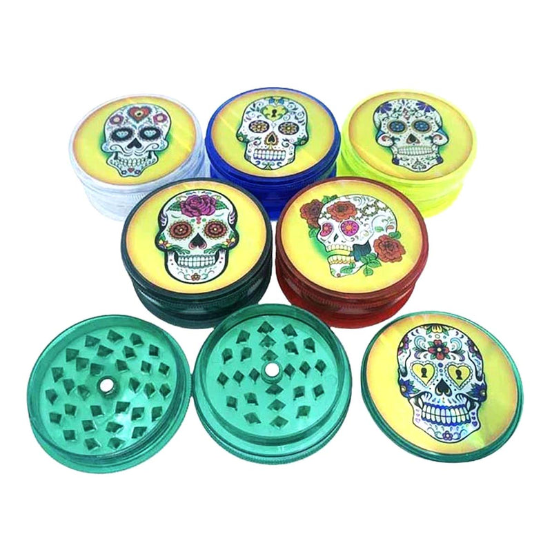 O Calavera 2 Parts Plastic Grinder Box of 24