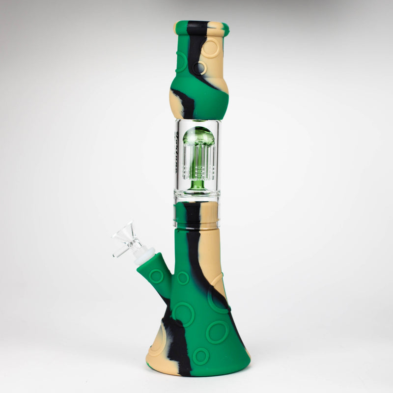 O Fortune | 12.5 Inches Silicone Bong With 6 Arms percolator