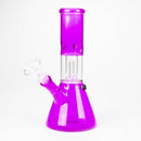 8" single dome Percolator glass water bong [GHWP-24] Glass Bong Purple Haze Smoke Inc Purple
