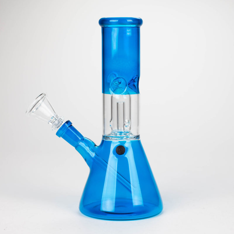 O 8" single dome Percolator glass water bong [GHWP-24]