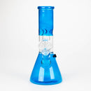 8" single dome Percolator glass water bong [GHWP-24] Glass Bong Purple Haze Smoke Inc
