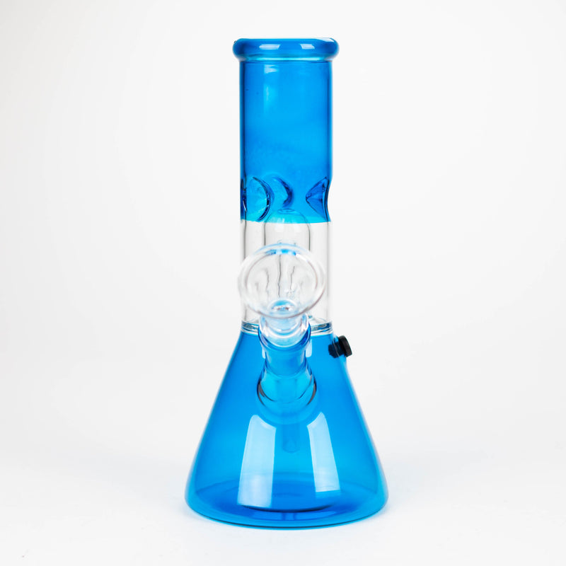 O 8" single dome Percolator glass water bong [GHWP-24]