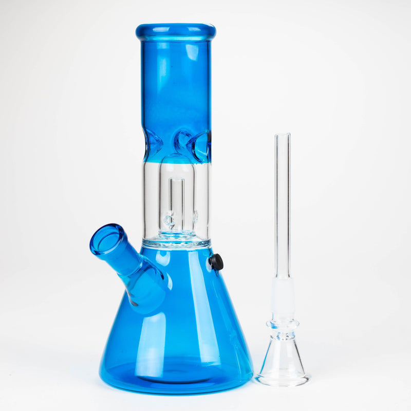 O 8" single dome Percolator glass water bong [GHWP-24]