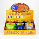 Fortune | 4 Parts Cool man Plastic Grinder Box of 12 Display Pack Super Supplys Inc