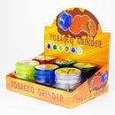 Fortune | 4 Parts Cool man Plastic Grinder Box of 12 Display Pack Super Supplys Inc