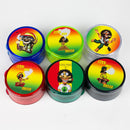 Fortune | 4 Parts Cool man Plastic Grinder Box of 12 Display Pack Super Supplys Inc