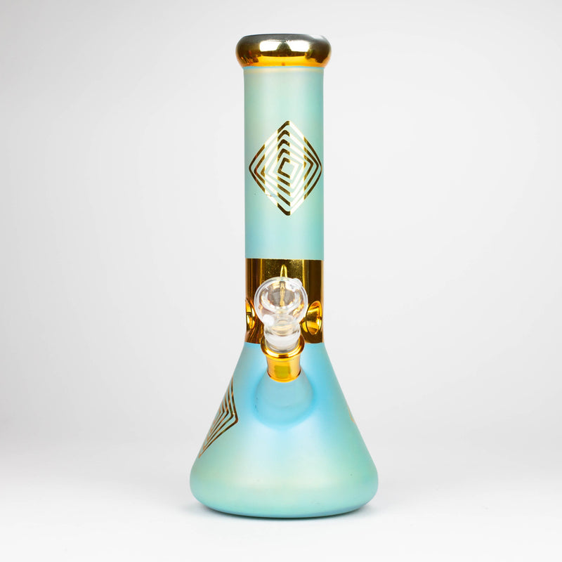 O 12" Aladin Ice Glass Water Bong