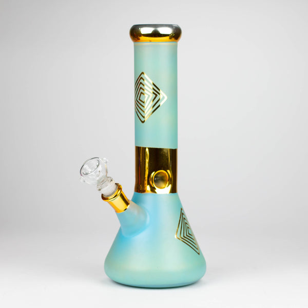 O 12" Aladin Ice Glass Water Bong