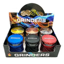 Fortune | 4 Parts Weed Grinder Box Of 6 Display Pack Super Supplys Inc