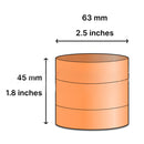 HIT | 63mm 4-part Metal Ginder Regular Grinder NIBO Distribution