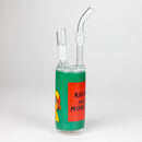 9" Shatter Soda Bong-Assorted designs Glass Rig Super Supplys Inc