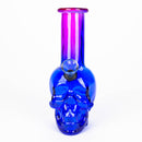 6" Mini Skull base soft glass water bong [SH36xx] Glass Bong 777 Smoke