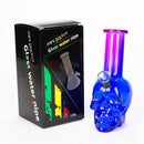 6" Mini Skull base soft glass water bong [SH36xx] Glass Bong 777 Smoke