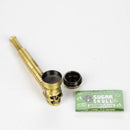 Sugar Skull | Super Slim Metal Pipe With Screen Extra Long Box Of 12 Metal Pipe 777 Smoke