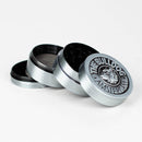 1.5" Metal Grinder 4 Layers Box of 12 [GZ421] Display Pack 777 Smoke