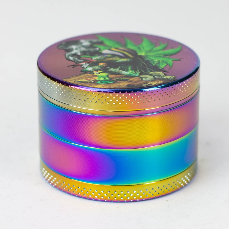 O Weed Rainbow Grinder 4pts 55mm Box of 6