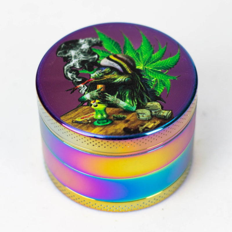 O Weed Rainbow Grinder 4pts 55mm Box of 6