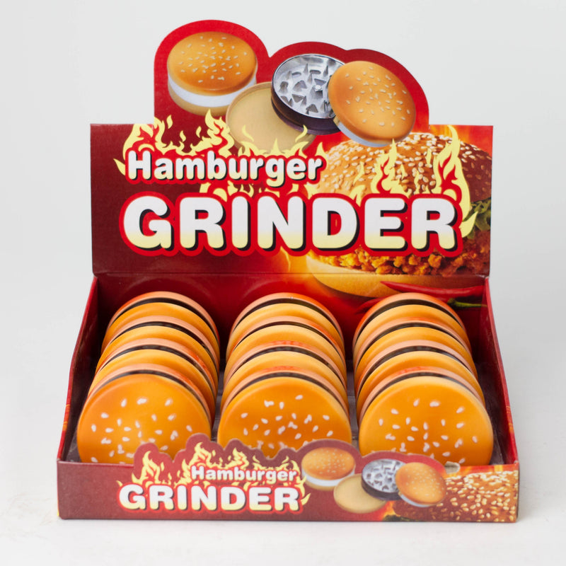 O Hamburger Shape Grinder Box of 12