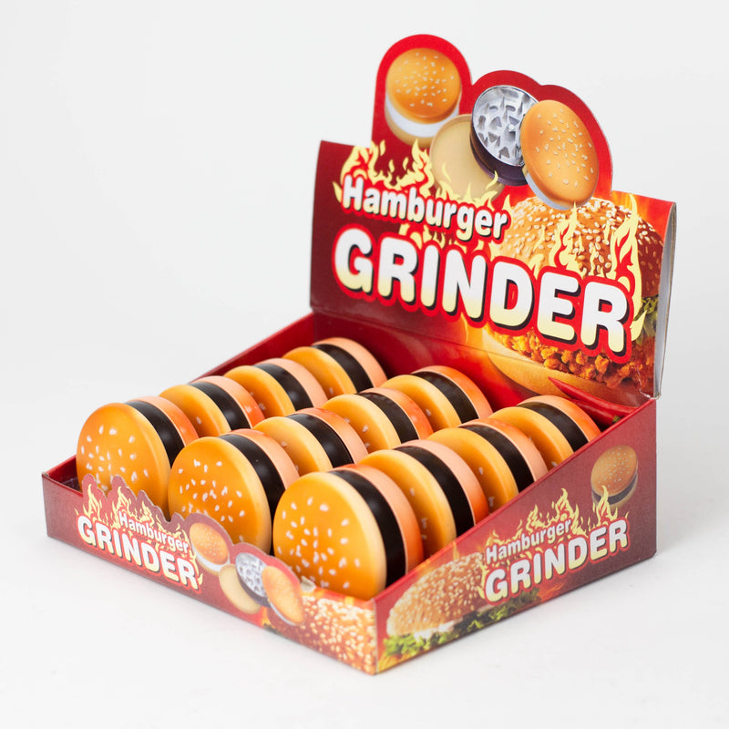 O Hamburger Shape Grinder Box of 12