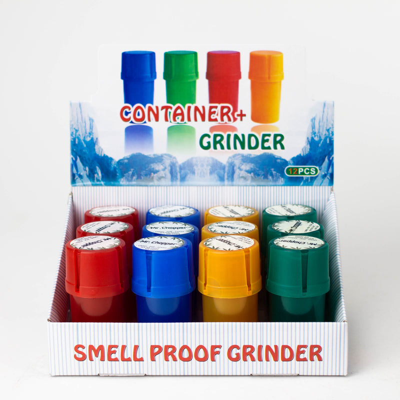 O Mr Chopper Smell proof Ginder Box of 12