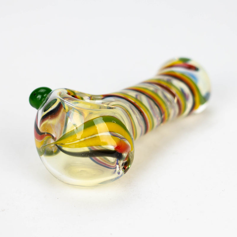 O 3.5" softglass hand pipe Pack of 2 [11585]