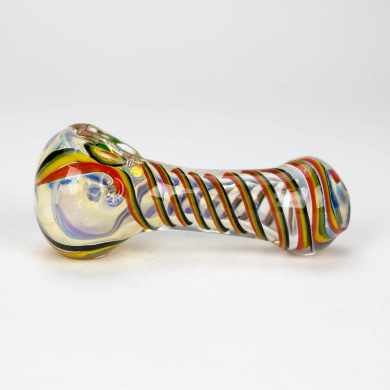 O 3.5" softglass hand pipe Pack of 2 [11585]