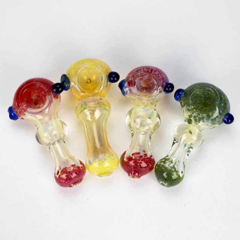 O 3.5" softglass hand pipe Pack of 2 [11587]