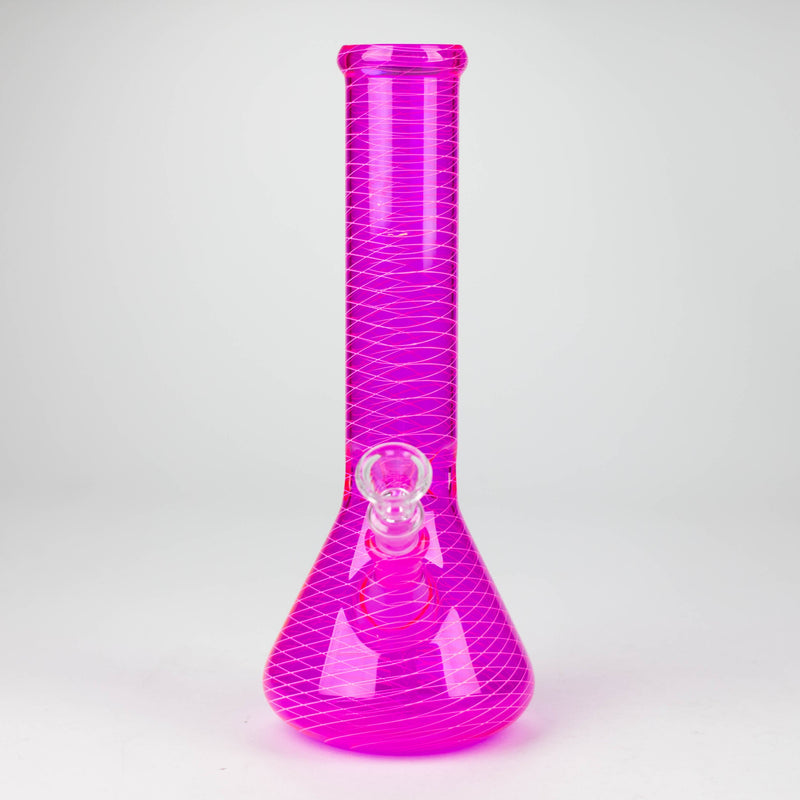 O 10" Web designed Beaker Water pipe-Assorted