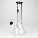 HIT | 10" Glass Water Pipe Glass Bong NIBO Distribution T-Black