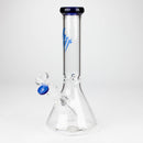 HIT | 10" Glass Water Pipe Glass Bong NIBO Distribution Blue