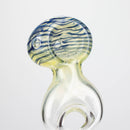 4" Color change Twist Single Outside Pipe Glass Pipe NIBO Distribution