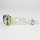 2.5" Color change spiral Single Outside Pipe Glass Pipe NIBO Distribution