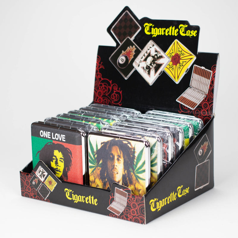 O BOB Marley Cigarette Case 95mm Box of 12