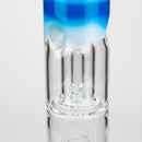 12" Double Dome Percolator glass bong-Assorted designs on Glass Bong Bongzie Smokes