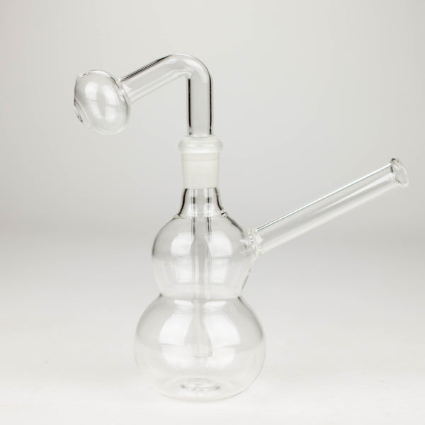 O 6" glass oil rig