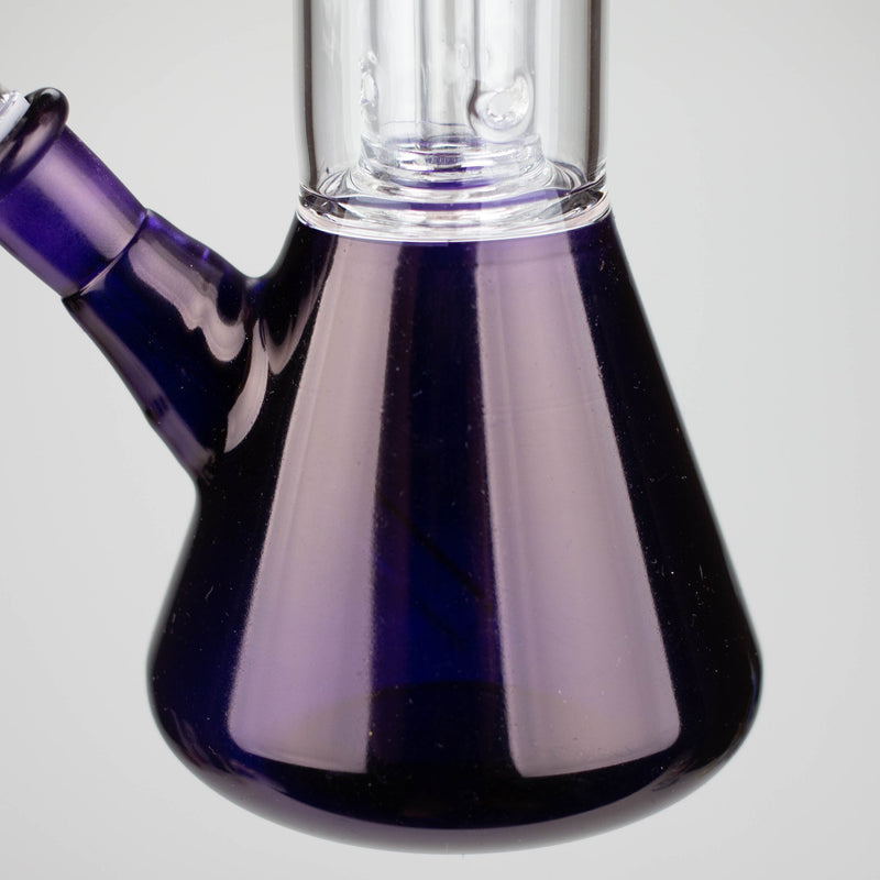 O 8" Single Dome Percolator Ice Bong-Assorted