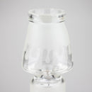 8" Glow in Dark Lamp glass water bong Glass Bong Bongzie Smokes