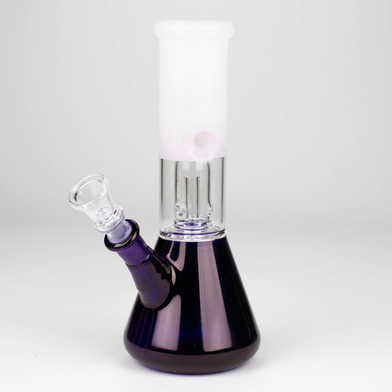 O 8" Single Dome Percolator Ice Bong-Assorted