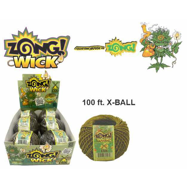 O ZONG Wick | XWick (100') Spool 6ct Display