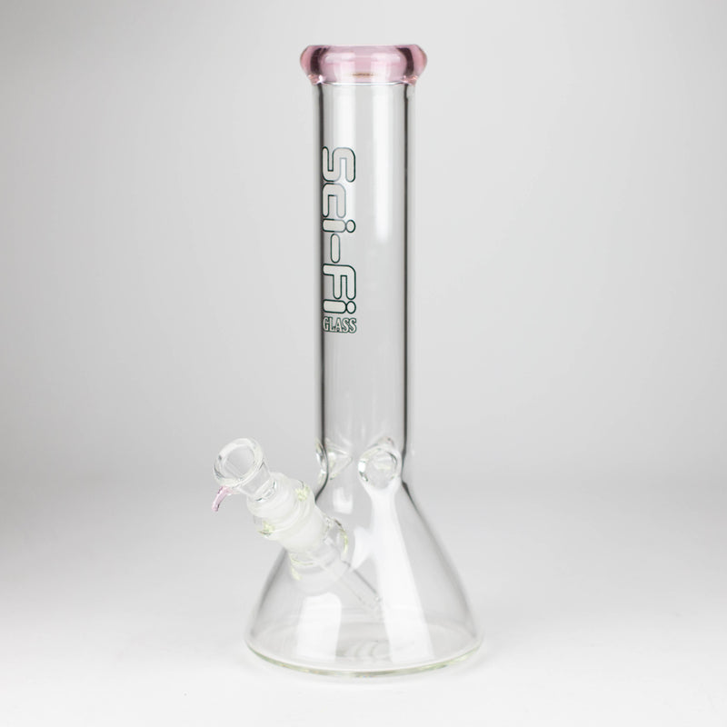 O 12" 7mm Beaker Glass Bong